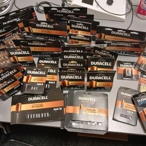 All types of batteries